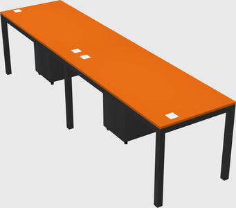 Rectangular desk
