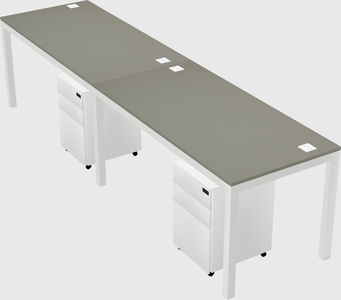 Rectangular desk