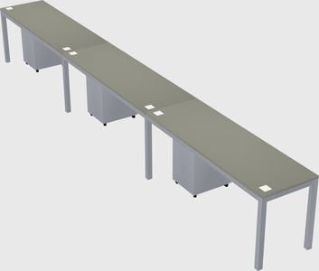 Rectangular desk