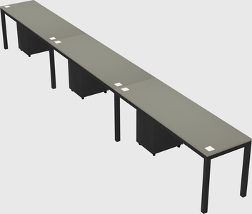 Rectangular desk