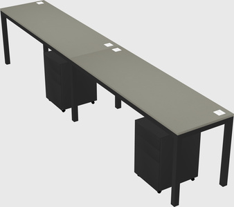 Rectangular desk