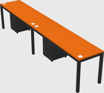 Rectangular desk