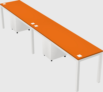 Rectangular desk