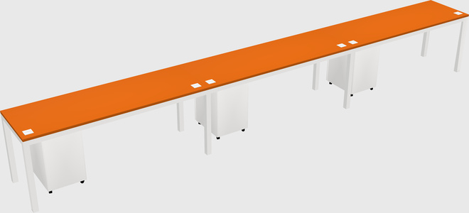Rectangular desk