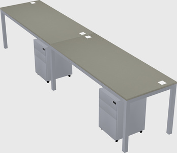 Rectangular desk