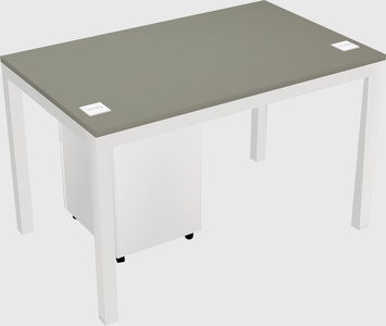 Rectangular desk