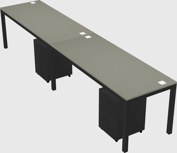 Rectangular desk