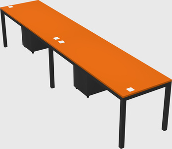 Rectangular desk