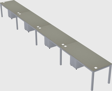 Rectangular desk