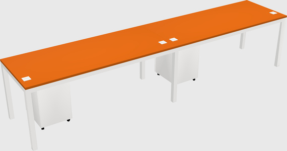 Rectangular desk
