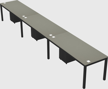 Rectangular desk