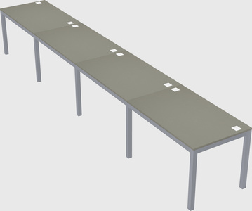 Rectangular desk