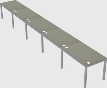 Rectangular desk