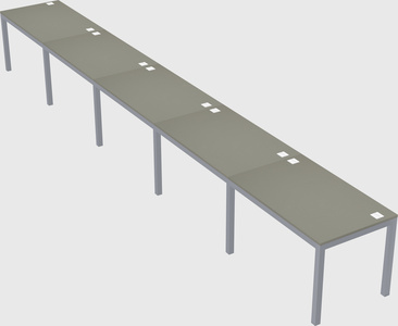 Rectangular desk