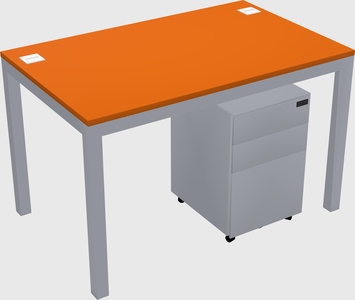 Rectangular desk