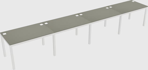 Rectangular desk