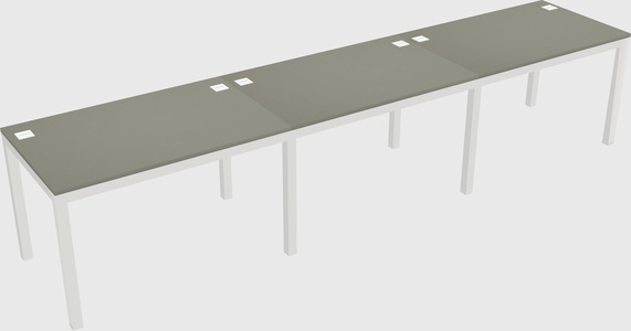 Rectangular desk