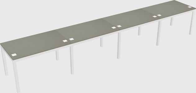 Rectangular desk
