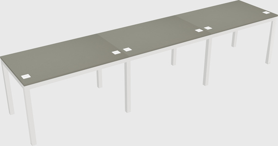 Rectangular desk
