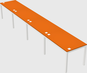 Rectangular desk