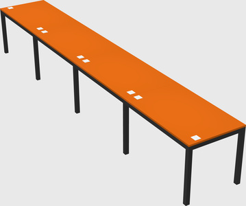 Rectangular desk