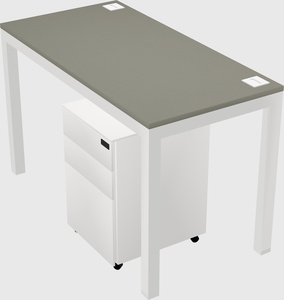 Rectangular desk