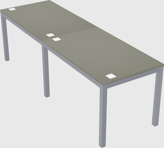 Rectangular desk