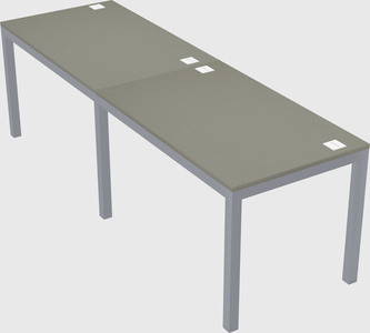 Rectangular desk