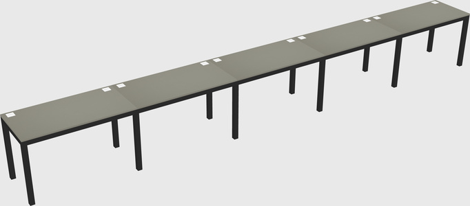 Rectangular desk