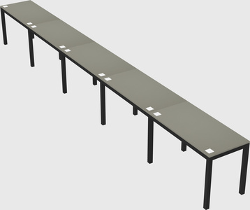 Rectangular desk