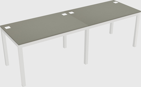 Rectangular desk