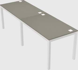 Rectangular desk