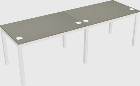 Rectangular desk
