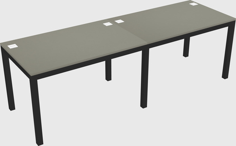Rectangular desk