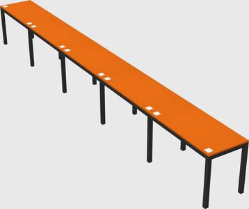 Rectangular desk