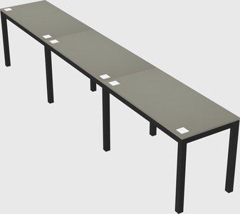 Rectangular desk