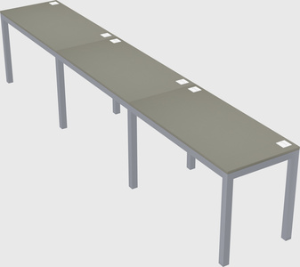 Rectangular desk