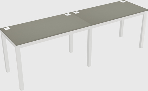 Rectangular desk