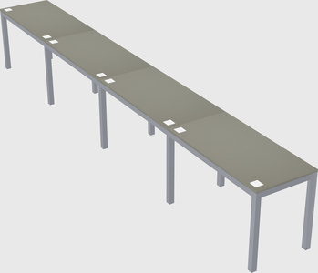 Rectangular desk