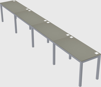 Rectangular desk