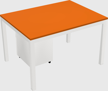 Rectangular desk