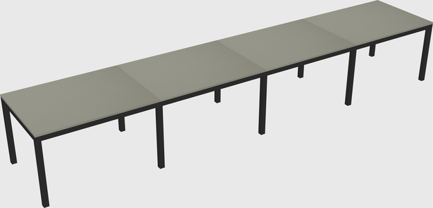 Rectangular desk