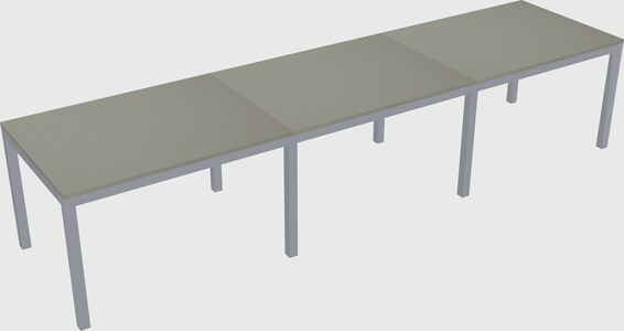 Rectangular desk