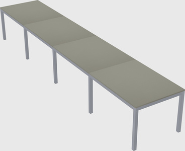 Rectangular desk