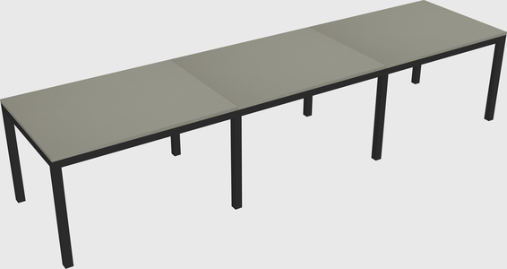 Rectangular desk