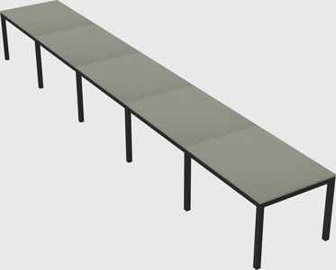 Rectangular desk
