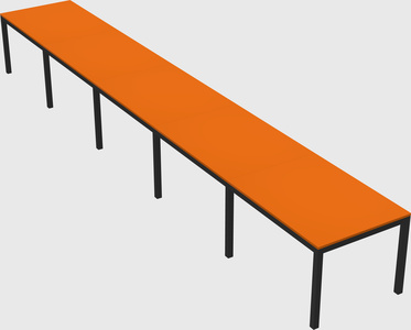 Rectangular desk
