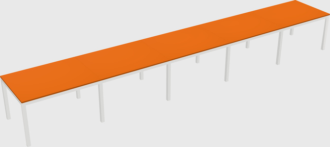 Rectangular desk
