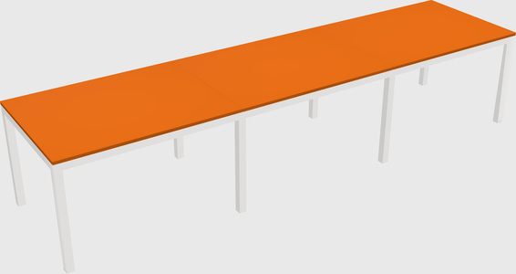Rectangular desk