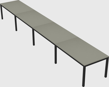 Rectangular desk